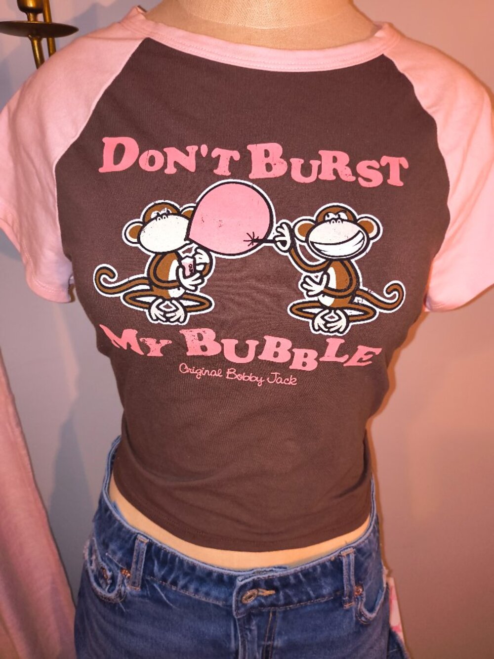 Bobby Jack Don't Burst My Bubble Baby Tee